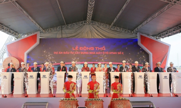 Khởi công Dự án nhà máy Hyundai Thành Công số 2 tại Ninh Bình